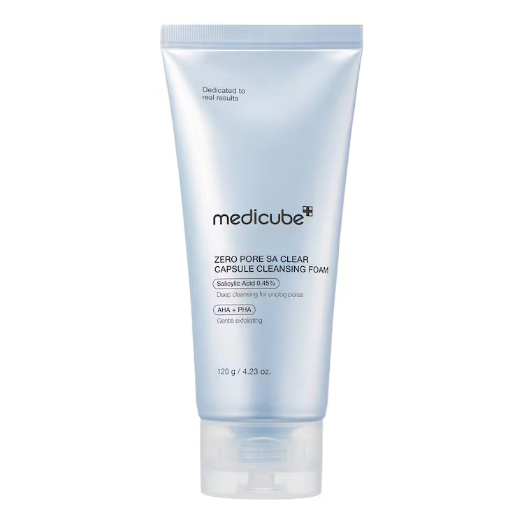 MEDICUBE Zero Pore SA Clear Capsule Cleansing Foam 120 g