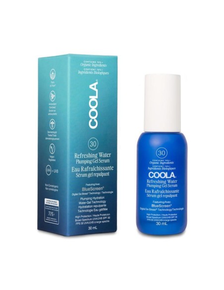 Siero Viso Solare Refreshing Water Plumping Gel Serum SPF30