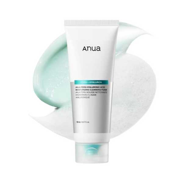 ANUA PDRN Hyaluronic Acid Moisturizing Cleansing Foam