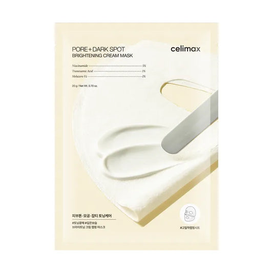 CELIMAX Pore+ Dark Spot Brightening Cream Mask