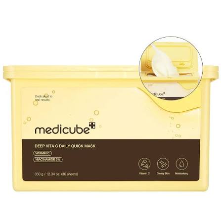 MEDICUBE Deep Vita C Daily Quick Mask- 30ud