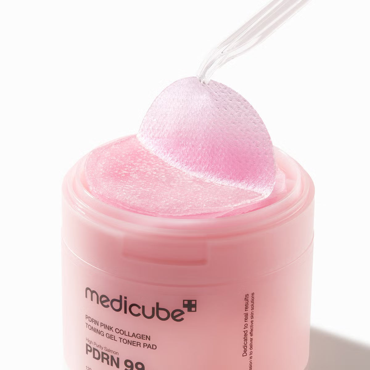 MEDICUBE pdrn pink collagen toning gel toner pad 70ea