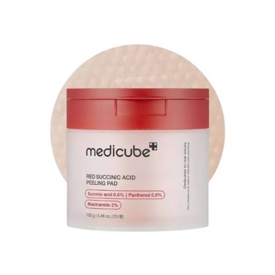 MEDICUBE Red Succinic Acid Peeling Pad