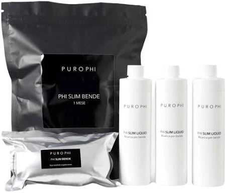 PHI Slim Bende Kit 1 Mese Anticellulite 3 Pezzi